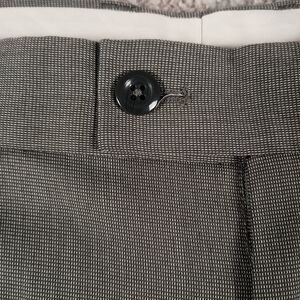 NEW Allen Flusser Men's Dress Pants 34x32 Gray Pleated Front